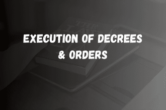 Execution of Decrees