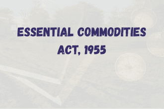 Essential Commodities Act, 1955