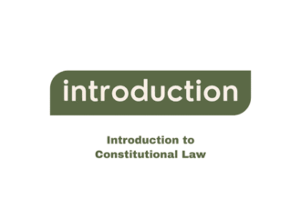Introduction to Constitutional Law