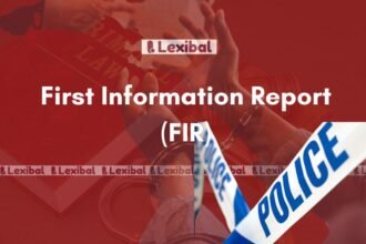 First Information Report (FIR)