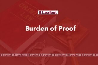 Burden of Proof