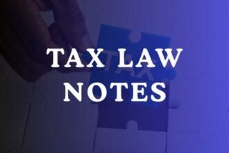 Tax Law Notes