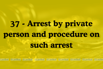 section 37 bnss, arrest by private person bnss, private person arrest law india, bnss arrest by citizen, citizen arrest india law, bnss criminal procedure arrest, procedure after private arrest bnss, arrest by private individual india, bnss section 37 notes, criminal procedure citizen arrest, bnss law notes, arrest rules under bnss