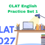 CLAT English Practice Set 1 | CLAT 2027 Series