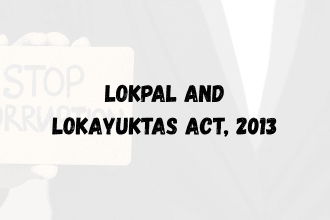 Lokpal and Lokayuktas Act