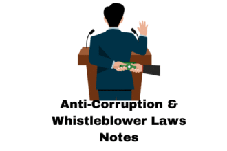 Anti-Corruption & Whistleblower Laws Notes