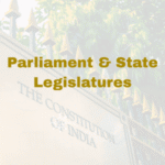 Parliament & State Legislatures