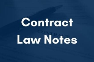 Contract Law Notes
