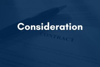 Consideration