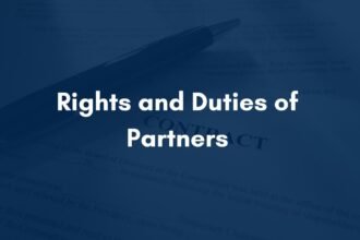 Rights and Duties of Partners