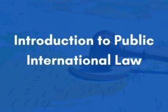 Introduction to Public International Law