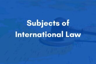 Subjects of International Law