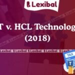 CIT v. HCL Technologies (2018)