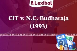 CIT v. N.C. Budharaja (1993)