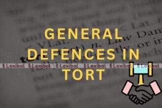 General Defences in Tort