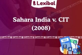 Sahara India v. CIT (2008)