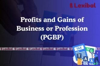 Profits and Gains of Business or Profession (PGBP)