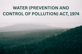 Water (Prevention and Control of Pollution) Act, 1974