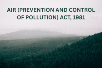 Air (Prevention and Control of Pollution) Act, 1981