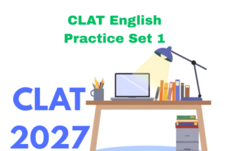CLAT English Practice Set 1 | CLAT 2027 Series