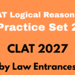 CLAT Logical Reasoning Practice Set 2