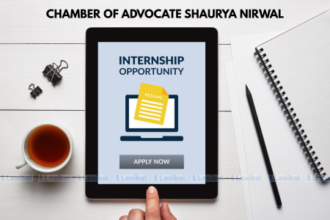 Remote Legal Internship at Chamber of Advocate Shaurya Nirwal