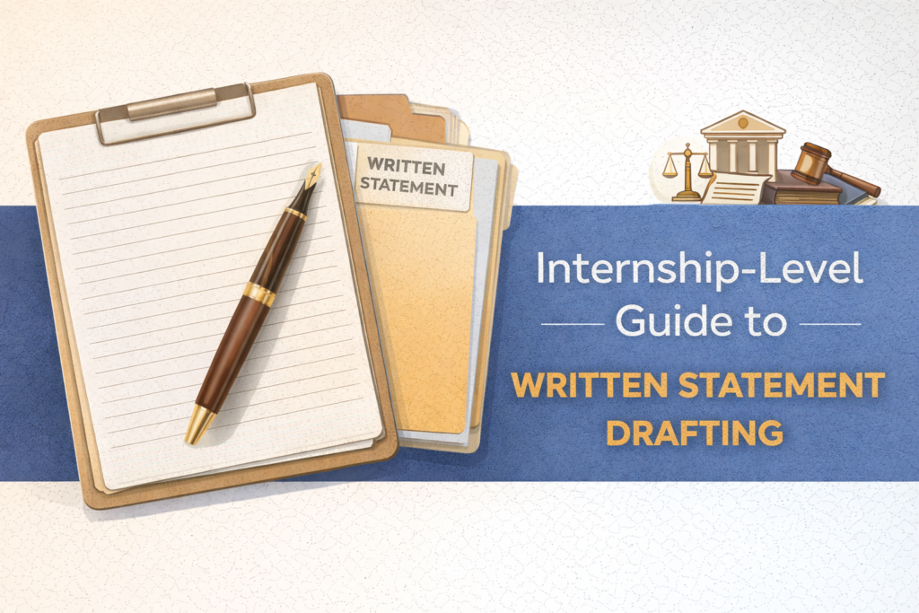 Written Statement Drafting