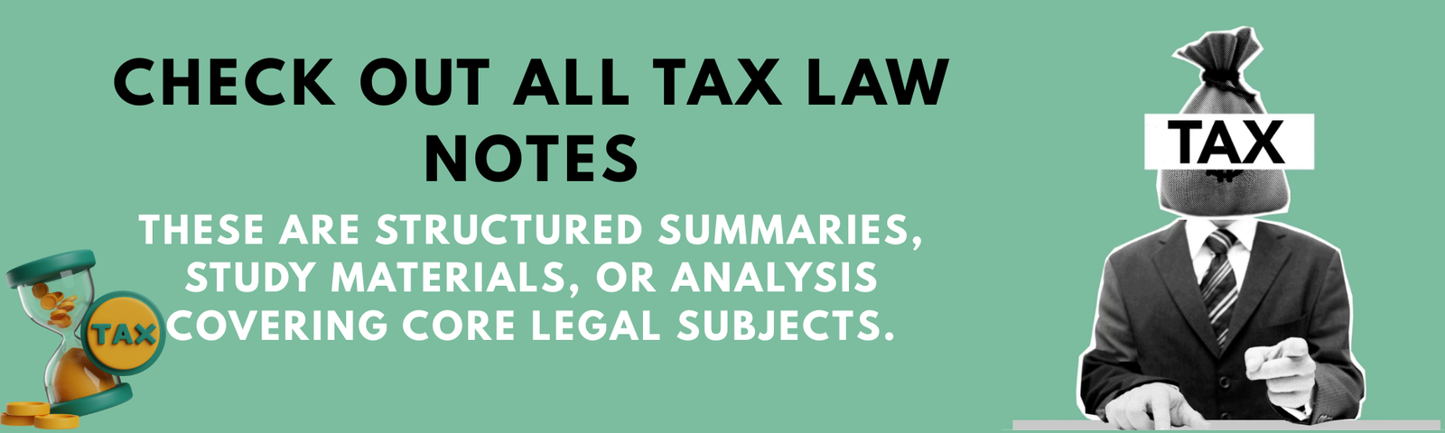 Tax Law notes