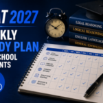 CLAT 2027 Weekly Study Plan for School Students