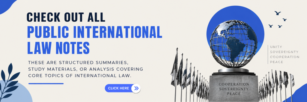 Prohibition on the Use of Force 2 Public International Law