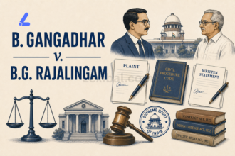 B. Gangadhar v. B.G. Rajalingam
