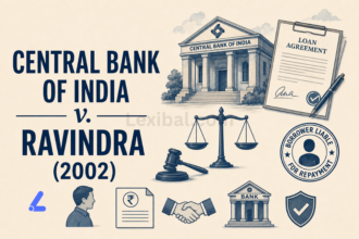 Central Bank of India v. Ravindra