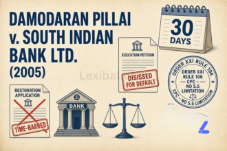 Damodaran Pillai v. South Indian Bank Ltd.