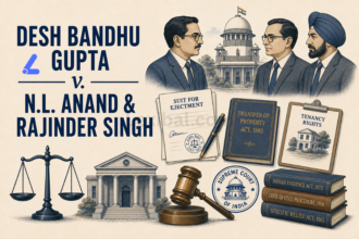 Desh Bandhu Gupta v. N.L. Anand & Rajinder Singh