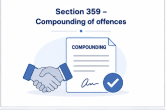 Section 359 – Compounding of offences