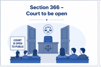 Section 366 – Court to be open